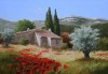Provence aux coquelicots Provence aux coquelicots